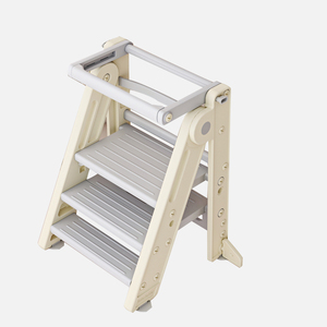 Taburete Plegable para Niños, Torre de Aprendizaje para Cocina, Antideslizante y Antivuelco, <span class=keywords><strong>Escalera</strong></span> de Ayuda para Niños - Product Image 1