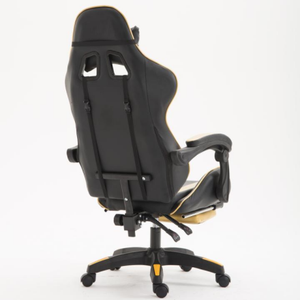 Chaise de jeu réglable en cuir PU de haute qualité avec repose-pieds <span class=keywords><strong>roulettes</strong></span> silencieuses chaise d'ordinateur pivotante confortable pour la vente en gros - Product Image 4