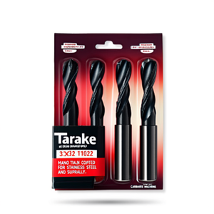 Foret en carbure Ttake Ta1022 avec revêtement Nano TiAln 3Xd pour l'acier inoxydable et les superalliages - Product Image 2