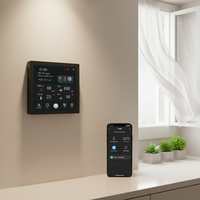 Système de climatisation avec contrôleur RS485, télécommande, ventilation, récupération d'énergie, unités de traitement de l'air, système CVC