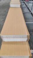 Revêtement décoratif pour murs extérieurs en aluminium, panneau isolant sandwich en PU pour extérieur et intérieur