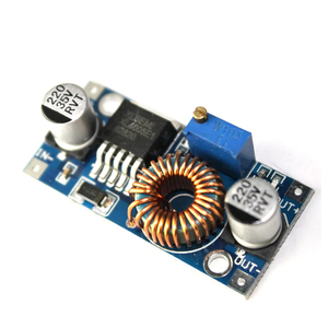 XL4005 DSN5000 Beyond LM2596 โมดูลจ่ายไฟแบบปรับแรงดันไฟฟ้ากระแสตรง DC-DC แบบลดแรงดัน, กระแสสูง 5A, กำลังไฟสูง - Product Image 1