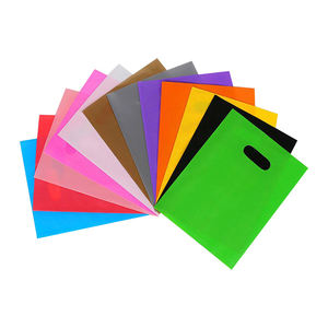 Eco Friendly Biodegradable <b>Compostable</b> Plastic D Cut <b>Bags</b> For Clothing Store Grocery Packaging Custom Logo Factory Direct - Product Image 3