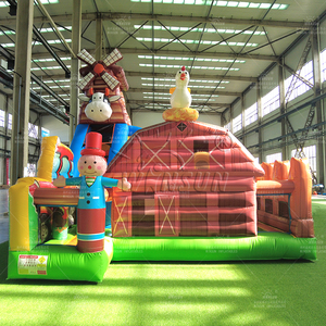 Winsun <span class=keywords><strong>2025</strong></span> New thương mại Trampoline <span class=keywords><strong>Inflatable</strong></span> lâu đài bouncy PVC <span class=keywords><strong>Inflatable</strong></span> <span class=keywords><strong>Bouncer</strong></span> Combo với trượt trẻ em người lớn - Product Image 1