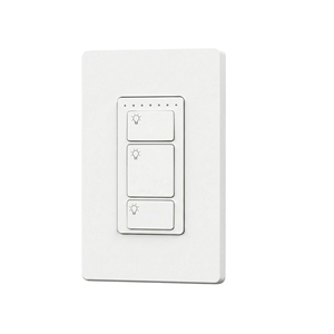 Interruptor de Pared Inteligente WiFi Estándar de EE. UU. de 3 Botones, Interruptor de Luz Inteligente, Interruptor Inteligente con Aplicación <span class=keywords><strong>Smart</strong></span> Life, Compatible con Alexa - Product Image 1