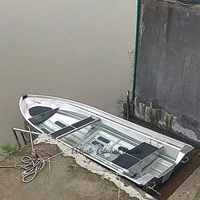 Bateau de pêche en aluminium sur le toit de la voiture de 3 m (10 pieds)