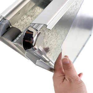 Rectangle de haute qualité en aluminium Snap Real Estate <span class=keywords><strong>tableau</strong></span> en métal signe un cadre - Product Image 3