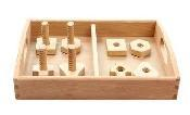<span class=keywords><strong>Mi</strong></span> Primer Juguete <span class=keywords><strong>de</strong></span> Madera con Candado y Llave para Niños Pequeños, Habilidades Motoras Finas, Juego Sensorial para Bebés, Ayuda para el Aprendizaje Temprano - Product Image 4
