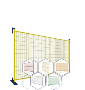 High Strength Galvanized Safety Barrier for Construction Project and Event Wholesale Canada Welded Square Temporary Fence <b>Panel</b> - Product Image 1