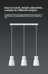 Xiaomi-Candelabro moderno minimalista de tres cabezas, candelabro de comedor Youpin <span class=keywords><strong>Yeelight</strong></span>, diseño escandinavo creativo para dormitorio de Hotel <span class=keywords><strong>E27</strong></span> - Product Image 6