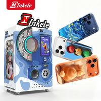 Machine de vente automatique de coques de téléphone personnalisées OEM ODM avec motifs DIY, machine d'impression de coques de téléphone pour aéroports touristiques