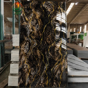 Wohnwand-Design Dekoration PVC UV-Platte Marmorplatte Hotel Innenbereich UV-Wandpaneel - Product Image 2