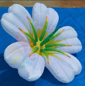 Fleurs et plantes gonflables lumineuses LED pour discothèque avec taille et couleur personnalisables et ventilateur intégré pour thème <span class=keywords><strong>jungle</strong></span> et forêt - Product Image 2