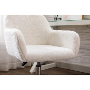 Silla de Comedor Ajustable en Altura de Alta Calidad, Patas de Hierro Metálicas, Tapizada en Lana - Product Image 6