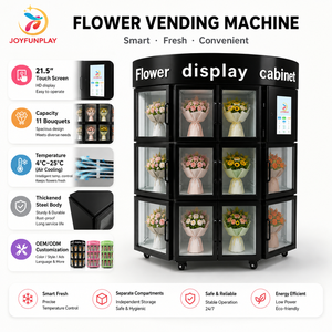 Máquina Expendedora de Flores JFP Refrigerada con Pantalla Táctil HD, Código QR y Pago con Tarjeta, Autoservicio 24 Horas, Comercial Inteligente - Product Image 2