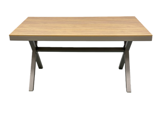 Modern Outdoor <b>Foldable</b> Waterproof Plastic Wooden <b>Table</b> <b>Chair</b> Set for Hotel & Villa Use Square Round <b>Tables</b> French Bistro <b>Chairs</b> - Product Image 3