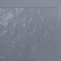 Panel de Vidrio Esmerilado Rectangular, Moderno, Decorativo, para Montaje en Pared, Estructura Plana y Sólida, Alta Transmitancia de Luz