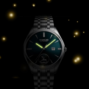 Montre de luxe décontractée pour homme, mouvement japonais à quartz, 40 mm, verre saphir, étanche 30 m, vente chaude OEM ODM - Product Image 4