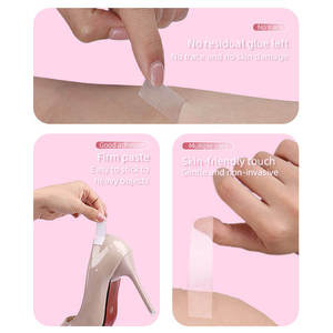 Ladies Invisible Private Accessories Scarf Stick Customized Double <b>Sided</b> Transparent Adhesive Secrets Lingerie Body Clothes Tape - Product Image 5