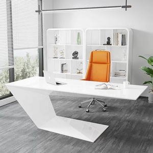 Oficina <span class=keywords><strong>desl</strong></span> muebles pintura hornear jefe mesa Simple moderno gran clase escritorio Ejecutivo Presidente gerente Escritorio - Product Image 4