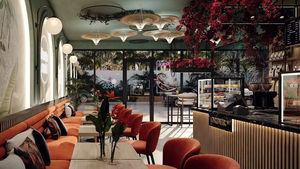 Diseño Interior Personalizado Retro para Cafetería y Pastelería, Vitrinas a Medida, Servicio Integral de Equipamiento para Espacios Comerciales - Product Image 4