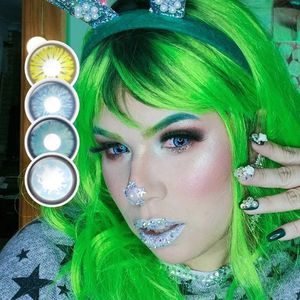 Pseyeche Avatar Hollywood Farbige Kontaktlinsen Cosplay Augenkontakte Halloween Kontaktlinsen - Product Image 1