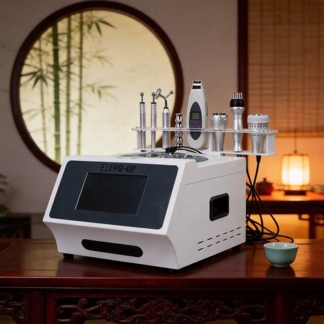 Professional Facial Machine Skin Lifting Tightening Device with Microcurrent Mask for Salon Beauty Treatment
