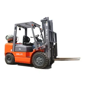 Fuel consumption lifting heavy loads 2.5t tons 6m diesel forklift with rotator
