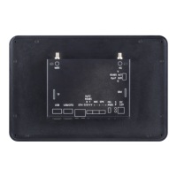 Monitor Industrial HD de 10 Pulgadas de Alto Brillo, Panel PC Todo en Uno Integrado, Táctil Resistivo/Capacitivo Multitáctil en Serie