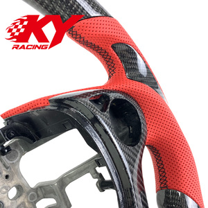 Volante Deportivo Personalizado de Fibra de Carbono y Cuero para Honda Accord 7ª y 8ª Generación, Odyssey RC1 RC2 RCL2 RC4 - Product Image 2