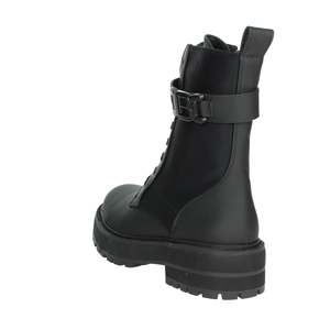 Bottes de combat pour femme Laura Biagiotti, noires, taille 36 - Product Image 2