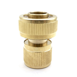 Raccord rapide en laiton de 3/4 pouces pour tuyau d'arrosage, outils d'arrosage, installation facile - Product Image 2