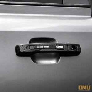 Copri Maniglie Porta in Alluminio/Fibra di Carbonio Nere OMU per Nuovo Land Rover <span class=keywords><strong>Defender</strong></span> 90/110/130 di Maiker - Product Image 1