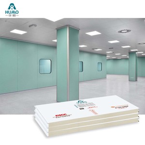 Panneaux sandwich en acier de plafond en PU isolés au feu en métal de conception moderne HUAAO à des <span class=keywords><strong>prix</strong></span> compétitifs - Product Image 5