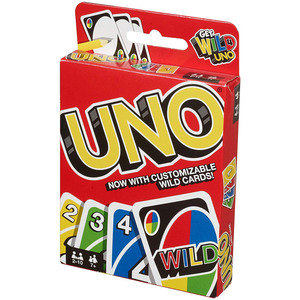 Mattel Games Unos Card Game Family Funny Entertainment Board Game Fun Poker Playing Cards Gift Box For Children And Adults