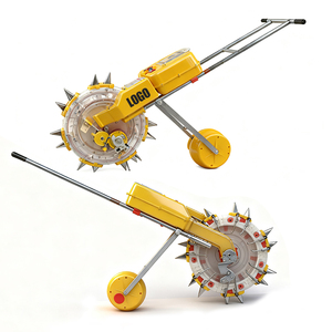 เครื่องใส่ปุ๋ยถั่วลิสงและเมล็ดข้าวโพดด้วยตนเองอุปกรณ์ปลูกต้นไม้ความจุ19กก. 4/6/8ซม. ความลึกในการปลูก - Product Image 6