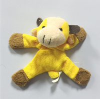Vente chaude Mignon Ours Lapin En Peluche Animal Aimant De Réfrigérateur Personnalisé Aimant De Réfrigérateur Fabricant Animal En Peluche Aimant De Réfrigérateur