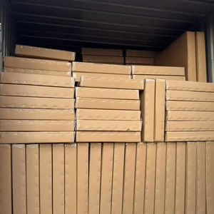 Caja de perrera plegable de Metal negro de alta calidad, patrón sólido con cierre de botón a presión, Material de hierro, bandeja de palé, caja de embalaje - Product Image 4