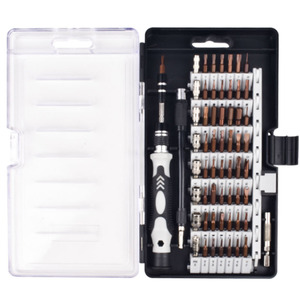 Weeks 61 In 1 Screwdriver Set S2 Steel Magnetic Multi Purpose Mobile Phone Repair Tool With Colored Handle - Product Image 2