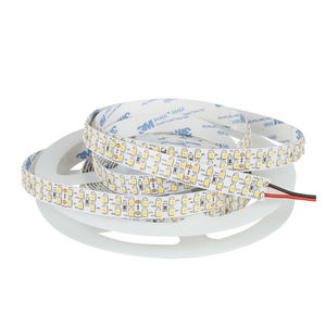 Hot trên bán đôi dòng dẫn dải ánh sáng 3000K/4000K/6000K 240 đèn <span class=keywords><strong>LED</strong></span>/mét 24Volt <span class=keywords><strong>2</strong></span> dòng SMD 2835 10mm PCB Chiều rộng dẫn dải - Product Image 1
