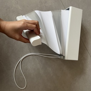 Stores zébrés pour fenêtres, contrôle <span class=keywords><strong>de</strong></span> la filtration <span class=keywords><strong>de</strong></span> la lumière, stores enrouleurs semi-transparents, stores à double couche en tissu, tirage manuel, volets <span class=keywords><strong>de</strong></span> fenêtre - Product Image 3