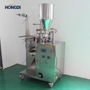 Machine d'emballage verticale automatique haute vitesse pour le remplissage et la fermeture de sachets de thé carrés, pour la production de sachets de thé, destinée aux industries alimentaires, chimiques et aux films plastiques. - Product Image 6