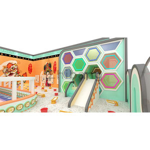 Faites de votre <span class=keywords><strong>restaurant</strong></span> un lieu préféré avec des équipements de terrain de jeu intérieur pour enfants sur le thème des hamburgers, attirant les enfants à manger et à <span class=keywords><strong>jouer</strong></span>. - Product Image 6