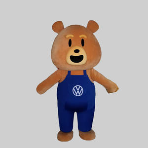 Moq 1 PC Nhà Máy Bán Hàng Trực Tiếp Dành Cho Người Lớn Đảng Cosplay Trang Phục Phim Hoạt Hình Gấu Linh Vật Trang Phục Cho Đảng - Product Image 2