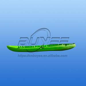 <span class=keywords><strong>Mini</strong></span> 3,9 M <span class=keywords><strong>Kayak</strong></span> Pesca Mar Barco pequeño Sentarse en la parte superior 2 + 1 Persona Botes de remos rotomoldeados de polietileno - Product Image 6