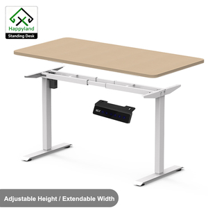 2SACRHF2A Single Brushless Motor Double Crossbeam Design <strong>Adjustable</strong> Standing Desk Frame Electric Lift <strong>Table</strong> <strong>Adjustable</strong> <strong>Height</strong> - Product Image 1