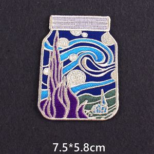 Patchs brodés thermocollants Mountains Alien Outdoor pour vêtements, patchs personnalisés, appliques, badges de haute qualité - Product Image 4