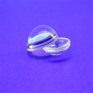 เลนส์โปรเจคเตอร์ทรงโดมฟิชอาย ปี 2020 คุณภาพสูงจากโรงงาน มุมมอง 180 องศา สำหรับโปรเจคเตอร์พานาโซนิค เลนส์แก้วออปติคอลทรงกลม - Product Image 4