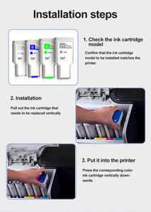 Cartucho de Tinta de Repuesto Compatible Premium HP 747 HP747 de 300 ml, Tinta de Pigmento para Impresora HP DesignJet Z9 Z9+ - Product Image 5