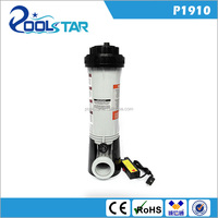 Kit de distributeur de chlorinateur de piscine automatique 4.2 (1,9 kg) Chargeur ABS efficace pour spa et piscine